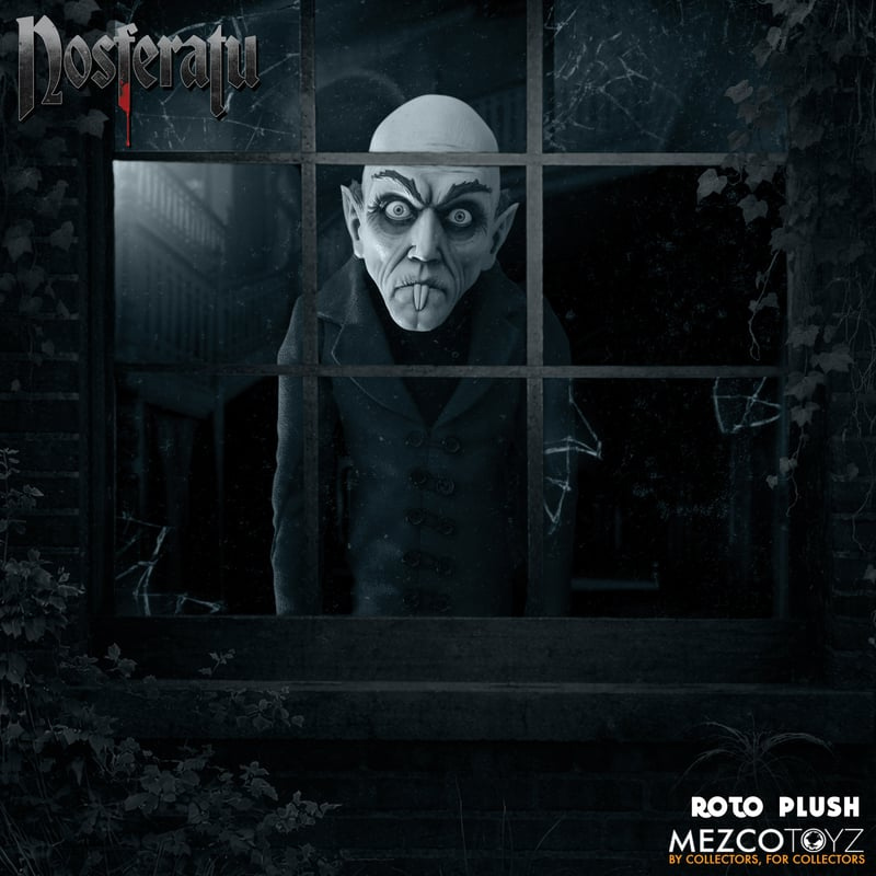 Boneco de Pelúcia Nosferatu (1922) Mezco MDS Roto Plush