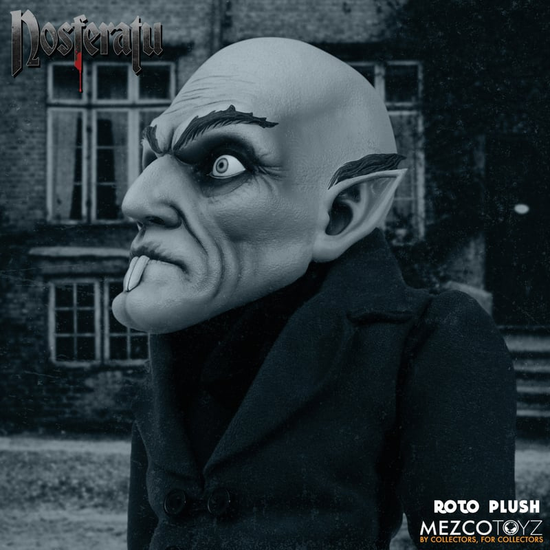 Boneco de Pelúcia Nosferatu (1922) Mezco MDS Roto Plush