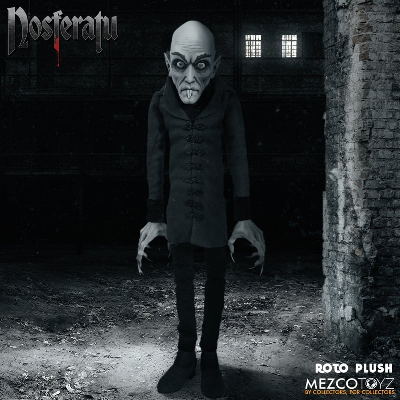Boneco de Pelúcia Nosferatu (1922) Mezco MDS Roto Plush