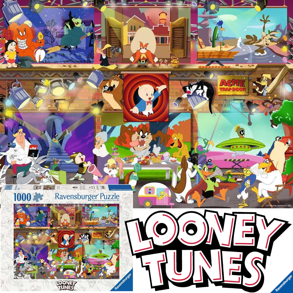 Quebra-Cabeça Looney Tunes Estúdio ACME (Ravensburger)