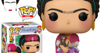 Boneca Frida Kahlo Pop! Icons com Macaco-Aranha