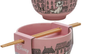 Tigela Ramen Aristogatas com a Gatinha Marie em Paris