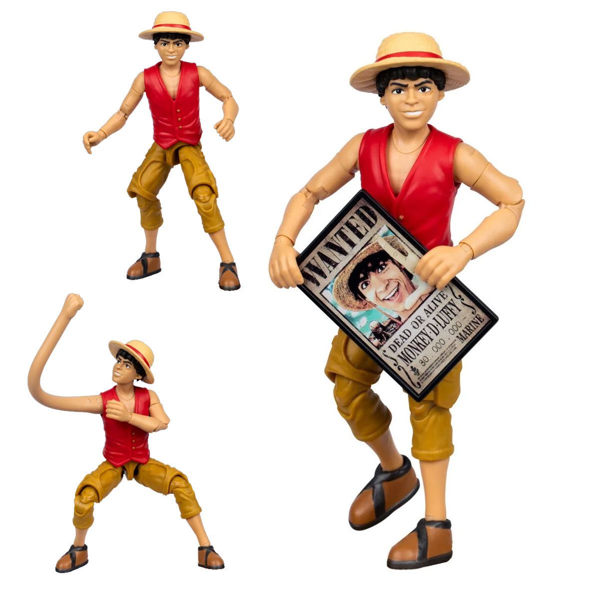 Action Figures One Piece Live-Action “Adventure Series” (Moose Toys)