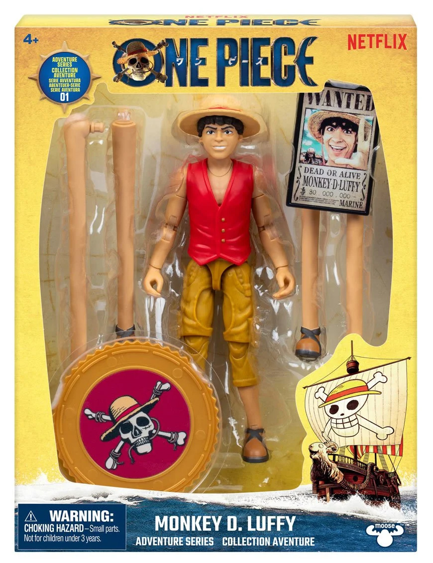 Action Figures One Piece Live-Action “Adventure Series” (Moose Toys)