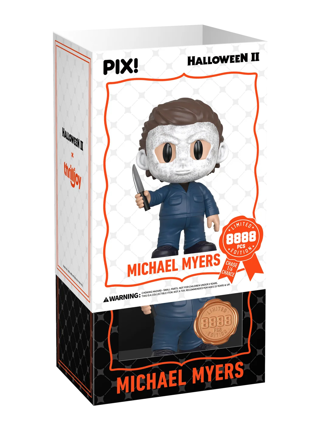 Boneco Thrilljoy PIX! Michael Myers em Halloween 2 - O Pesadelo Continua