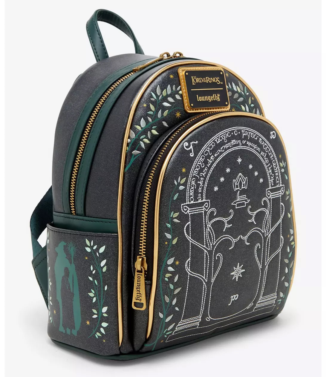 Mini-Mochila O Senhor dos Anéis com as Portas de Durin Fosforescentes