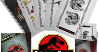 Baralho Fanattik Jurassic Park, o Parque dos Dinossauros