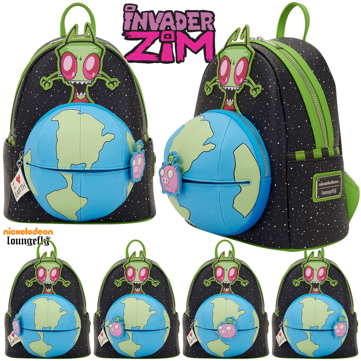 Mini-Mochila da Série Invader Zim para Dominar o Mundo