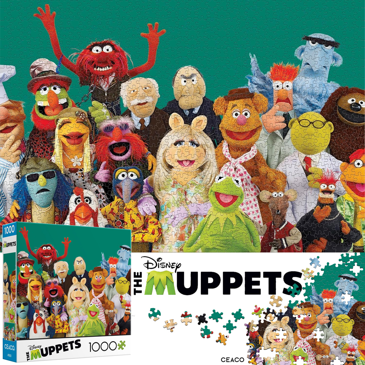 Quebra-Cabeça Os Muppets em Retrato de Família