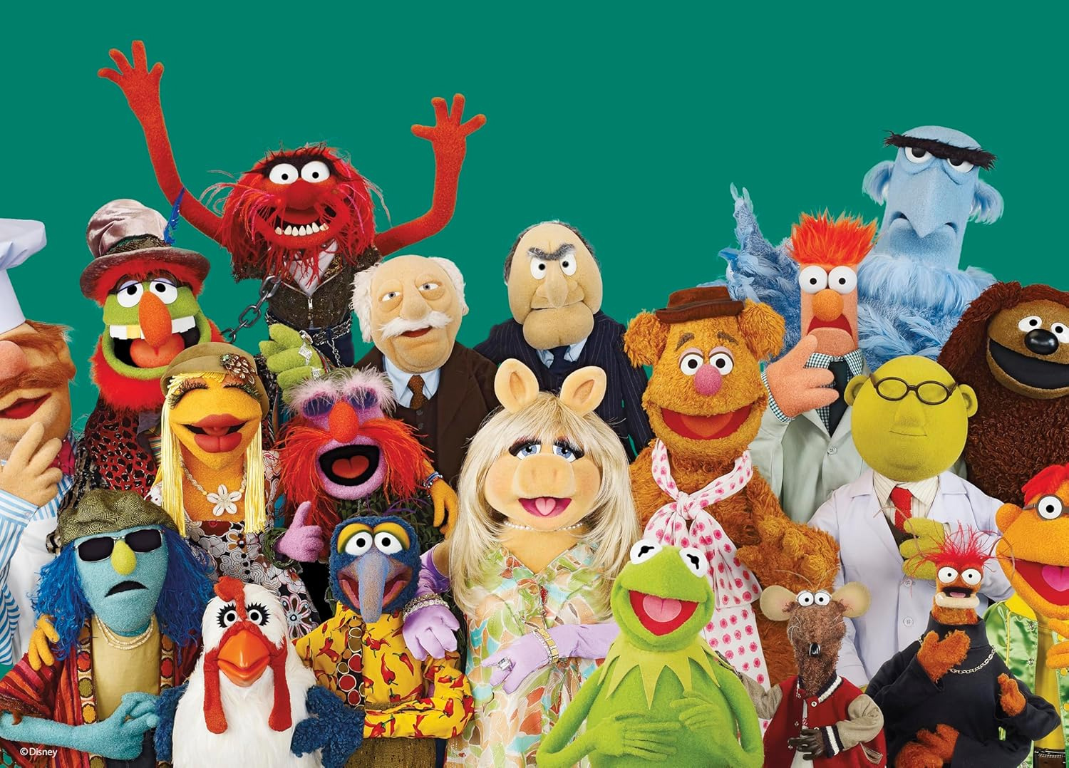 Quebra-Cabeça Os Muppets em Retrato de Família