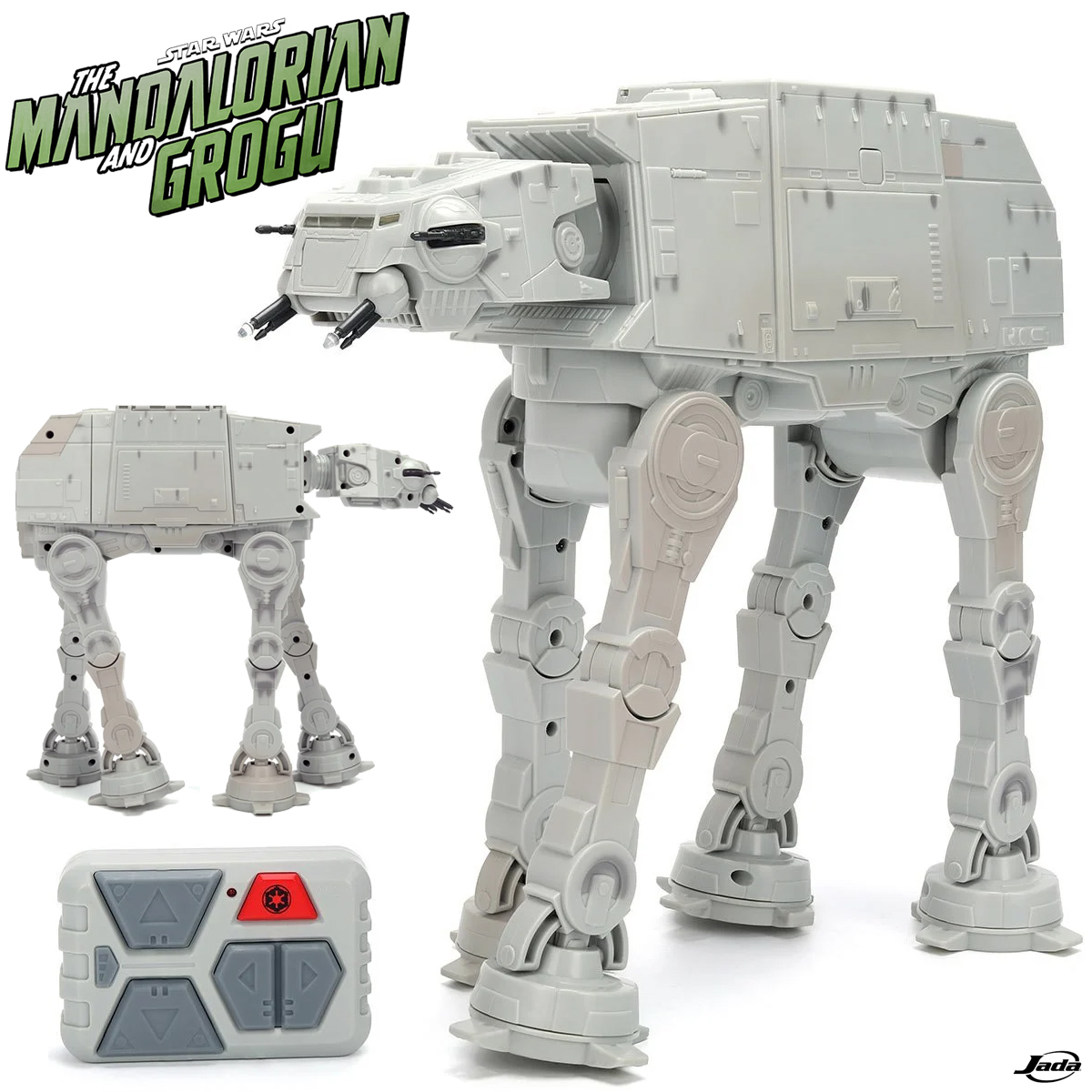 AT-AT “Imperial Remnant” com Controle Remoto do Filme Star Wars O Mandaloriano e Grogu
