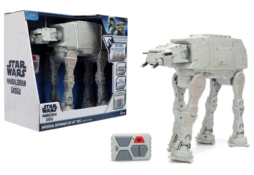 AT-AT “Imperial Remnant” com Controle Remoto do Filme Star Wars O Mandaloriano e Grogu