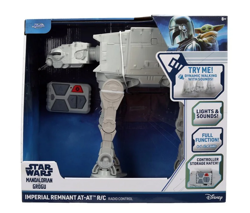 AT-AT “Imperial Remnant” com Controle Remoto do Filme Star Wars O Mandaloriano e Grogu