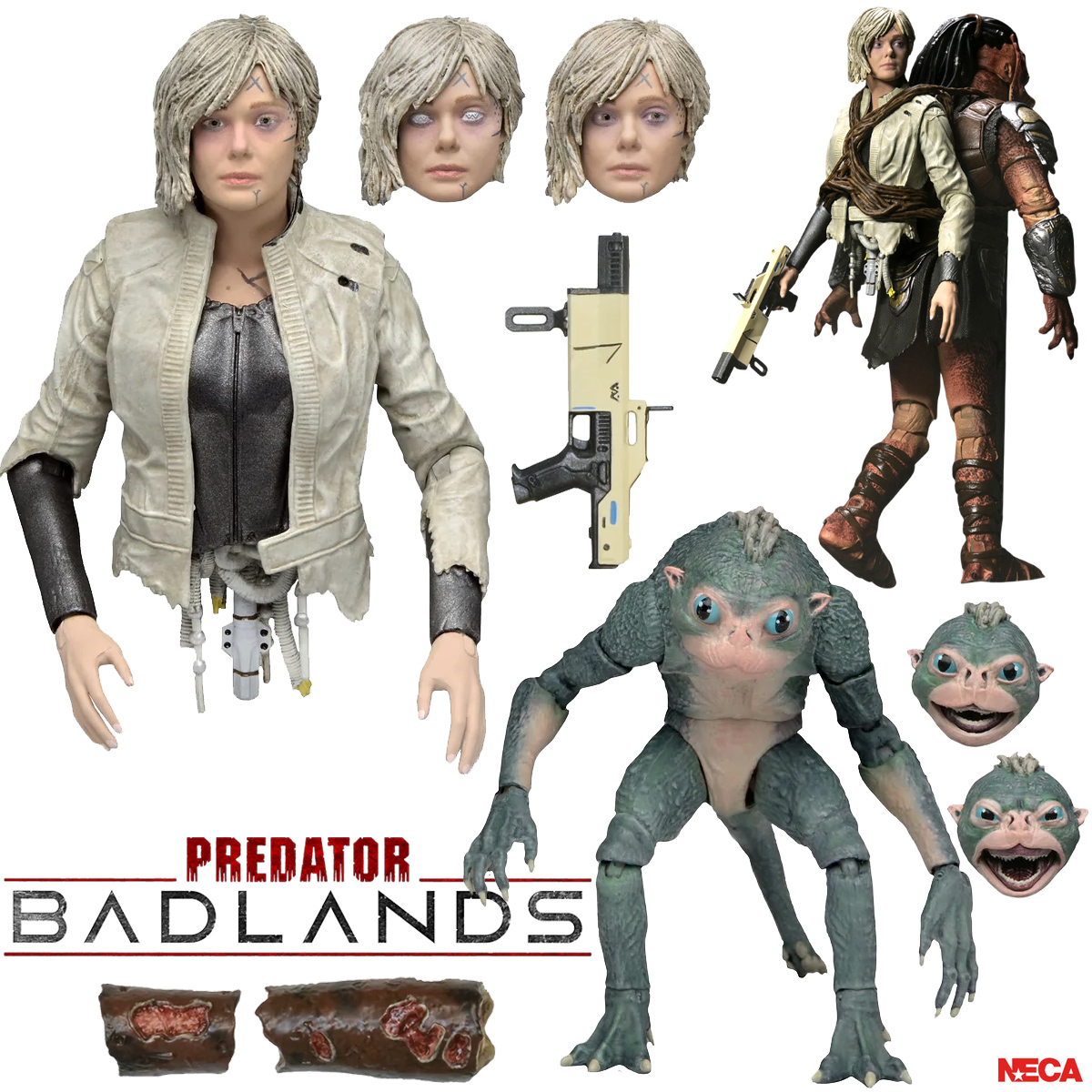 Action Figures Ultimate Thia & Bud de Predador: Terras Selvagens (Neca)