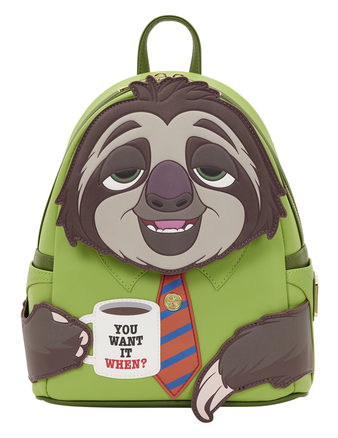 Mini-Mochila Bicho Preguiça Flash de Zootopia (Disney)