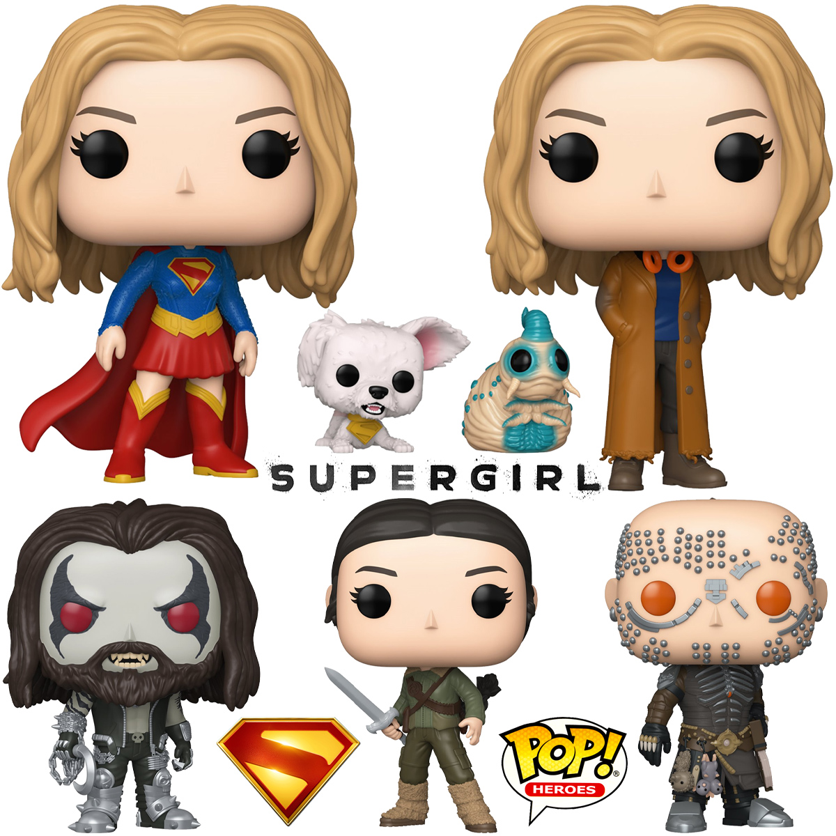 Bonecas Pop! do Filme Supergirl (2026) Estrelado por Milly Alcock