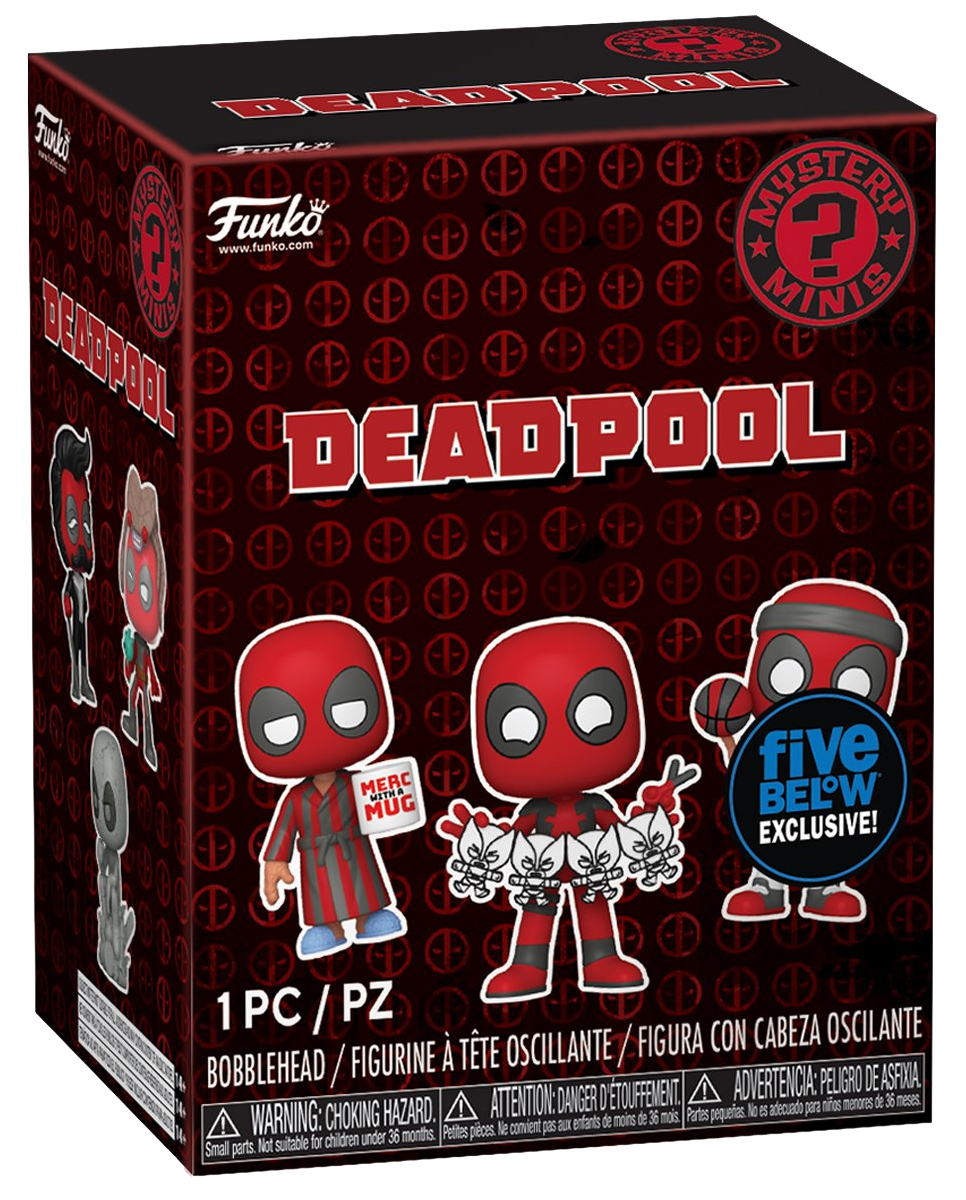 Mini-Figuras Deadpool Mystery Minis (Blind-Box)