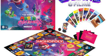 Jogo Monopoly Super Mario Galaxy: O Filme