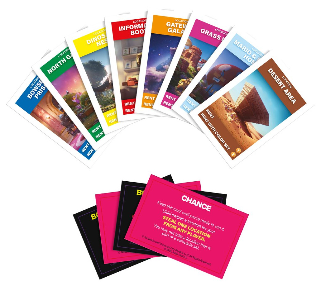 Jogo Monopoly Super Mario Galaxy: O Filme