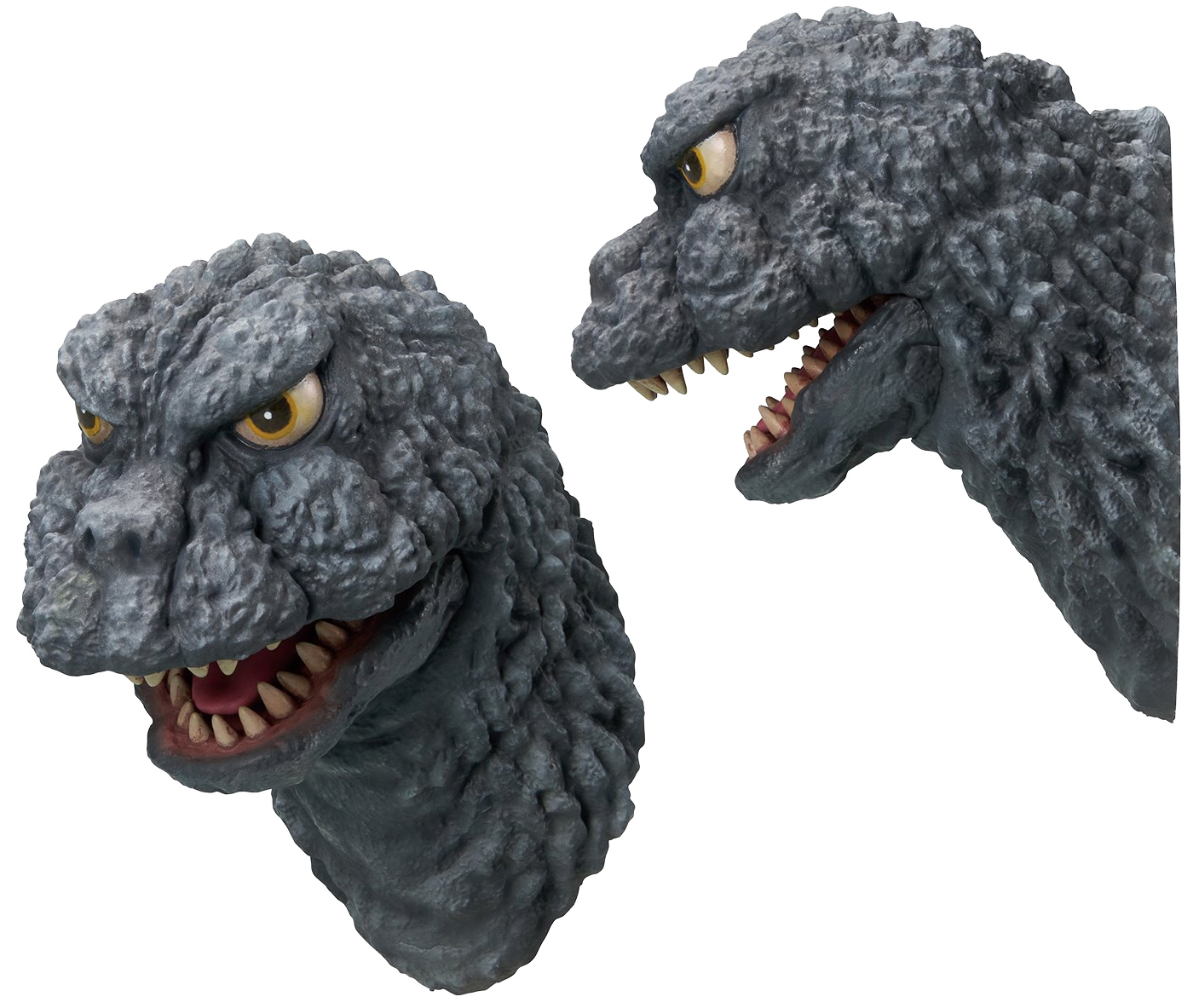 Mini-Bustos com Imãs Godzilla Monster Head Magnets (The Biography of The Most Terrifying Monster King)
