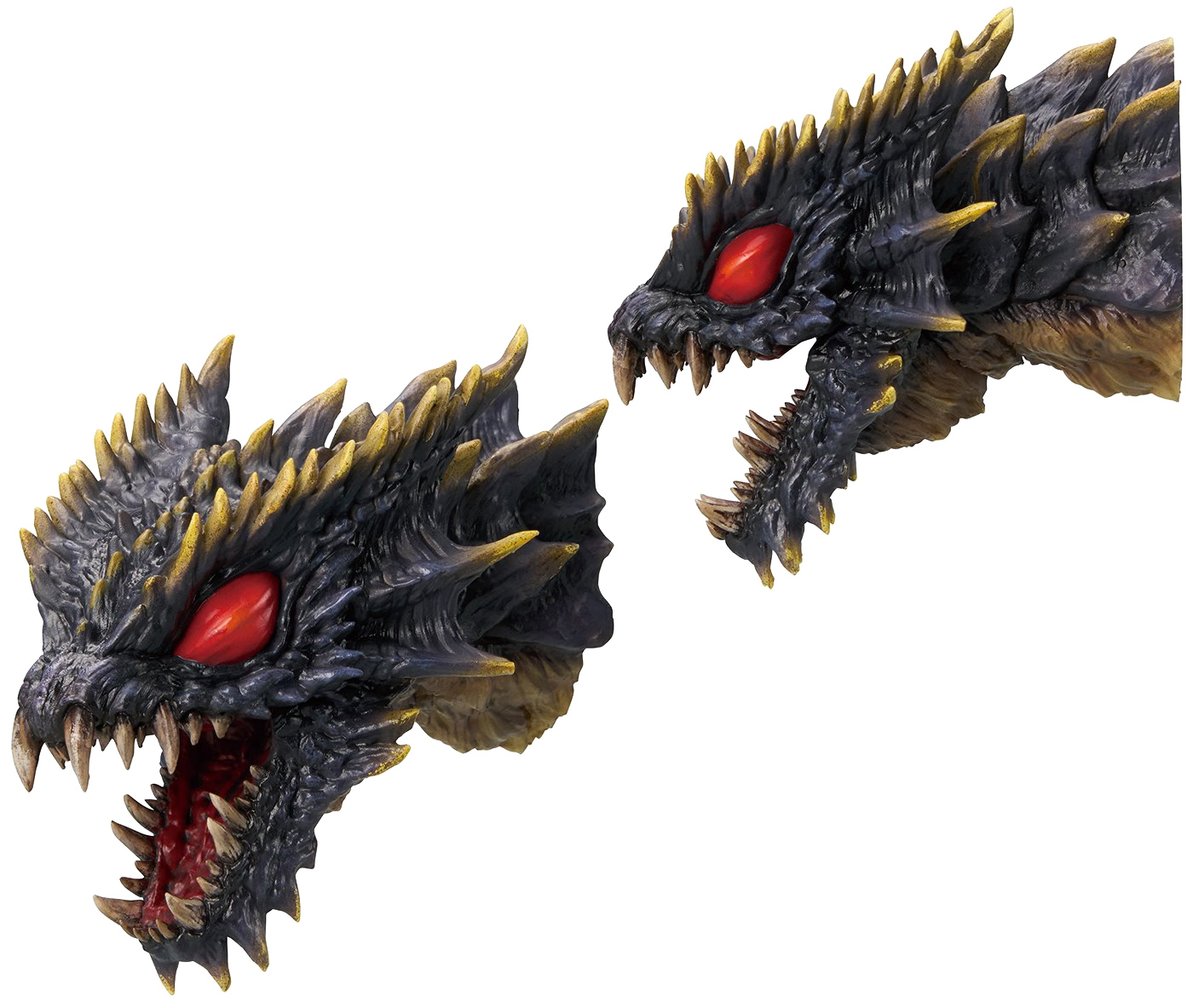 Mini-Bustos com Imãs Godzilla Monster Head Magnets (The Biography of The Most Terrifying Monster King)