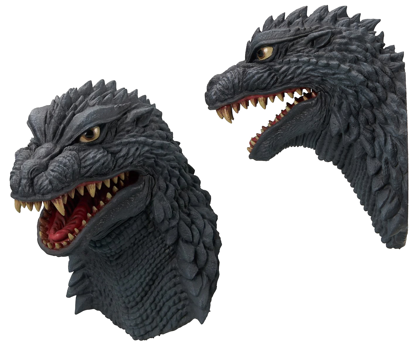 Mini-Bustos com Imãs Godzilla Monster Head Magnets (The Biography of The Most Terrifying Monster King)