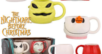 Mini-Canecas 3D O Estranho Mundo de Jack (The Nightmare Before Christmas)