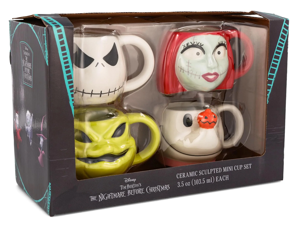 Mini-Canecas 3D O Estranho Mundo de Jack (The Nightmare Before Christmas)