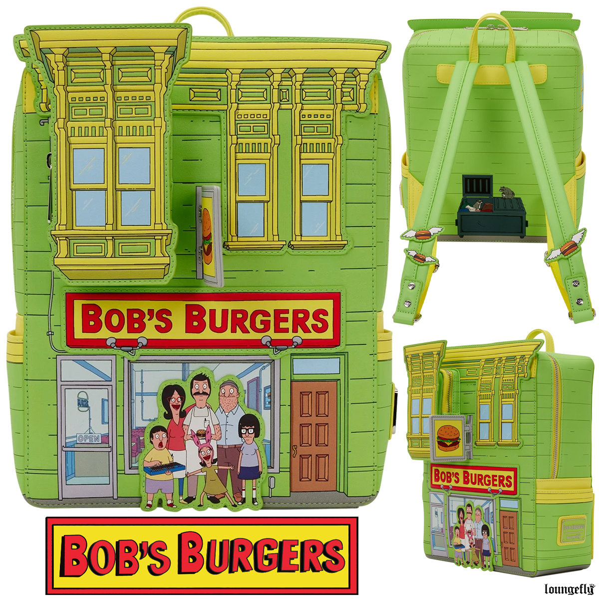 Mochila Hamburgueria Bob’s Burgers (Loungefly)