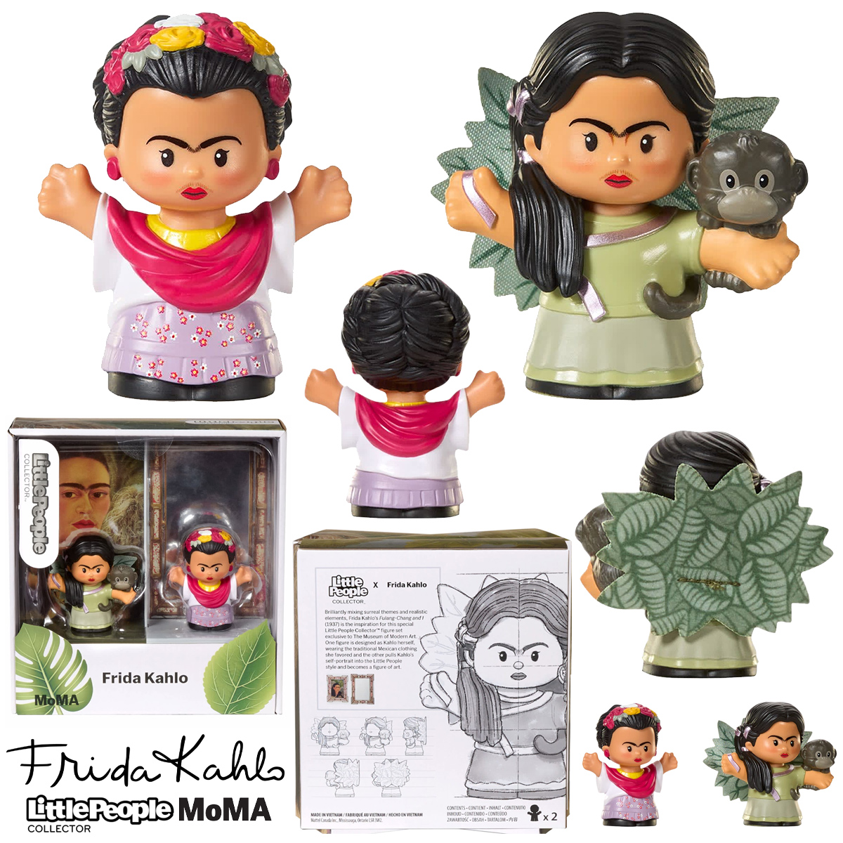 Bonecas Frida Kahlo Little People Collector