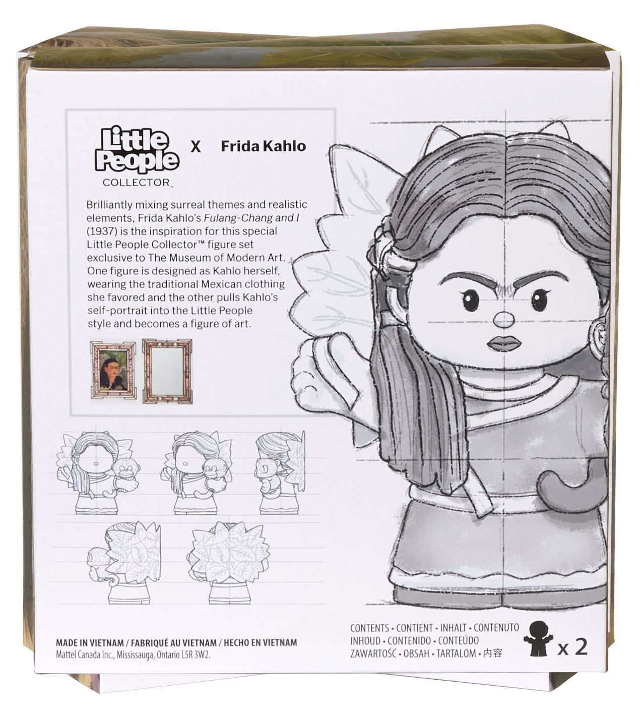 Bonecas Frida Kahlo Little People Collector