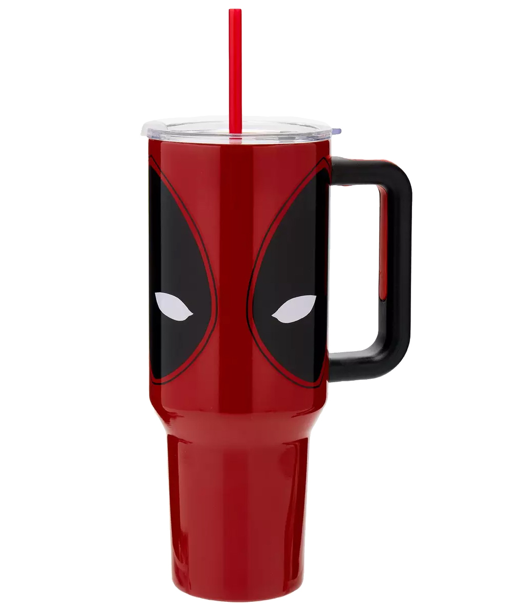Caneca de Viagem Térmica Deadpool (Aço Inoxidável)