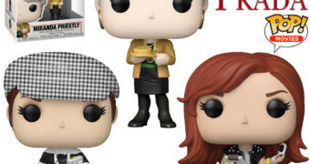 Bonecas Pop! O Diabo Veste Prada com Miranda Priestly, Andy Sachs e Emily Charlton