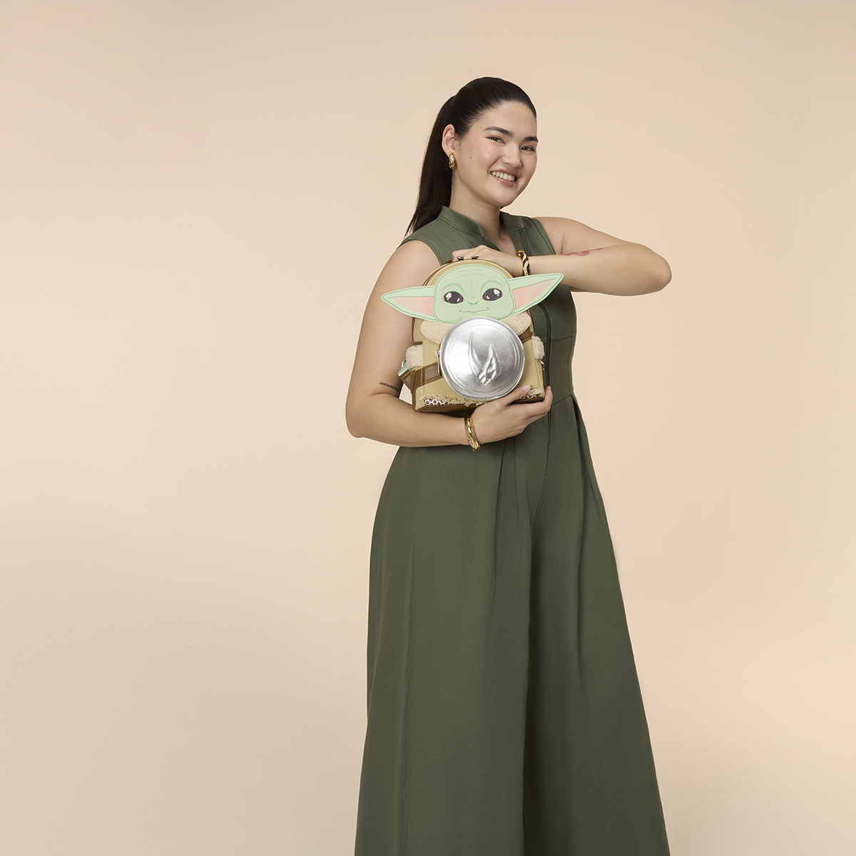 Mini-Mochila Grogu e Anzellan Star Wars: The Mandalorian