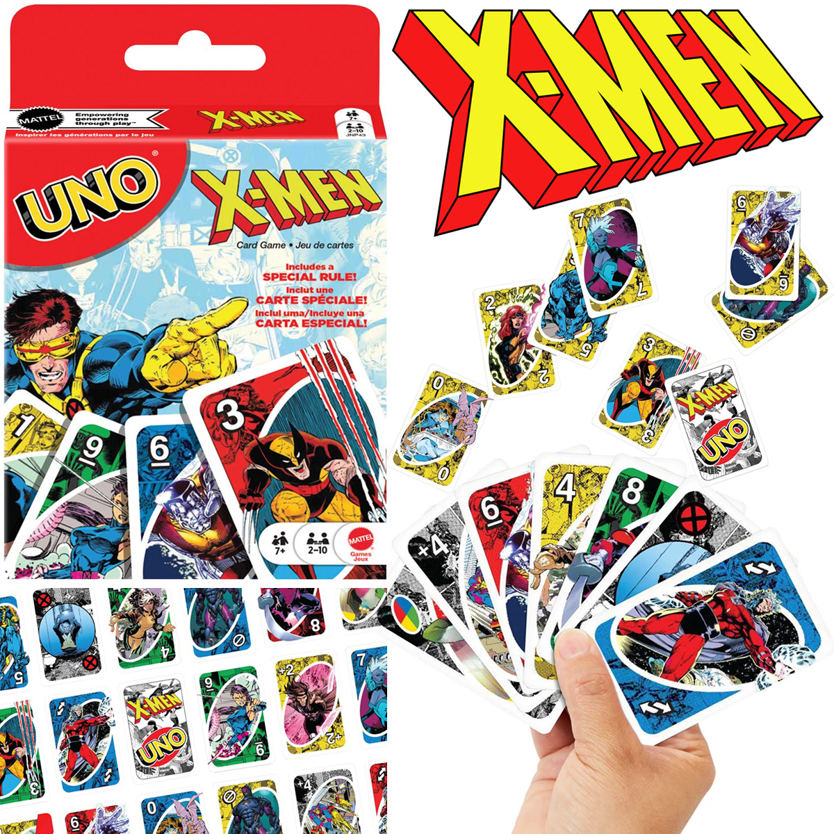 Jogo de Cartas X-Men UNO (Marvel Comics)
