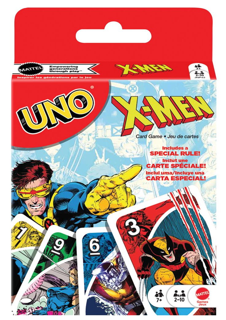 Jogo de Cartas X-Men UNO (Marvel Comics)