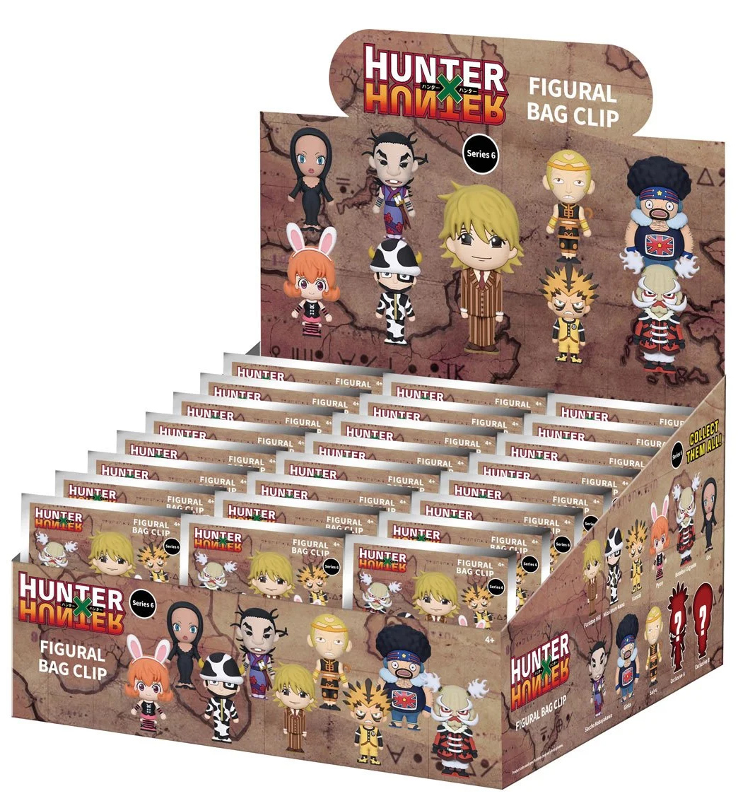 Chaveiros do Anime Hunter X Hunter 3D Figural Bag Clips