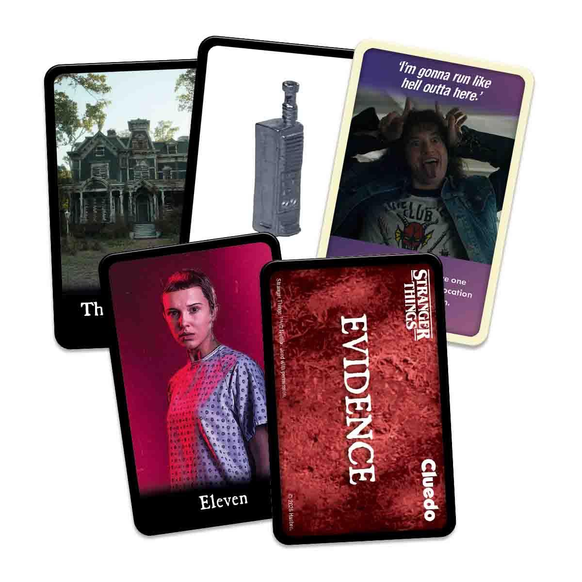 Jogo de Tabuleiro Detetive Stranger Things Cluedo