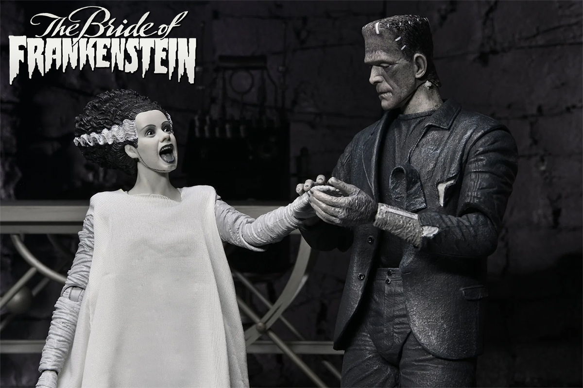 Action Figures A Noiva de Frankenstein 90 Anos em Preto e Branco