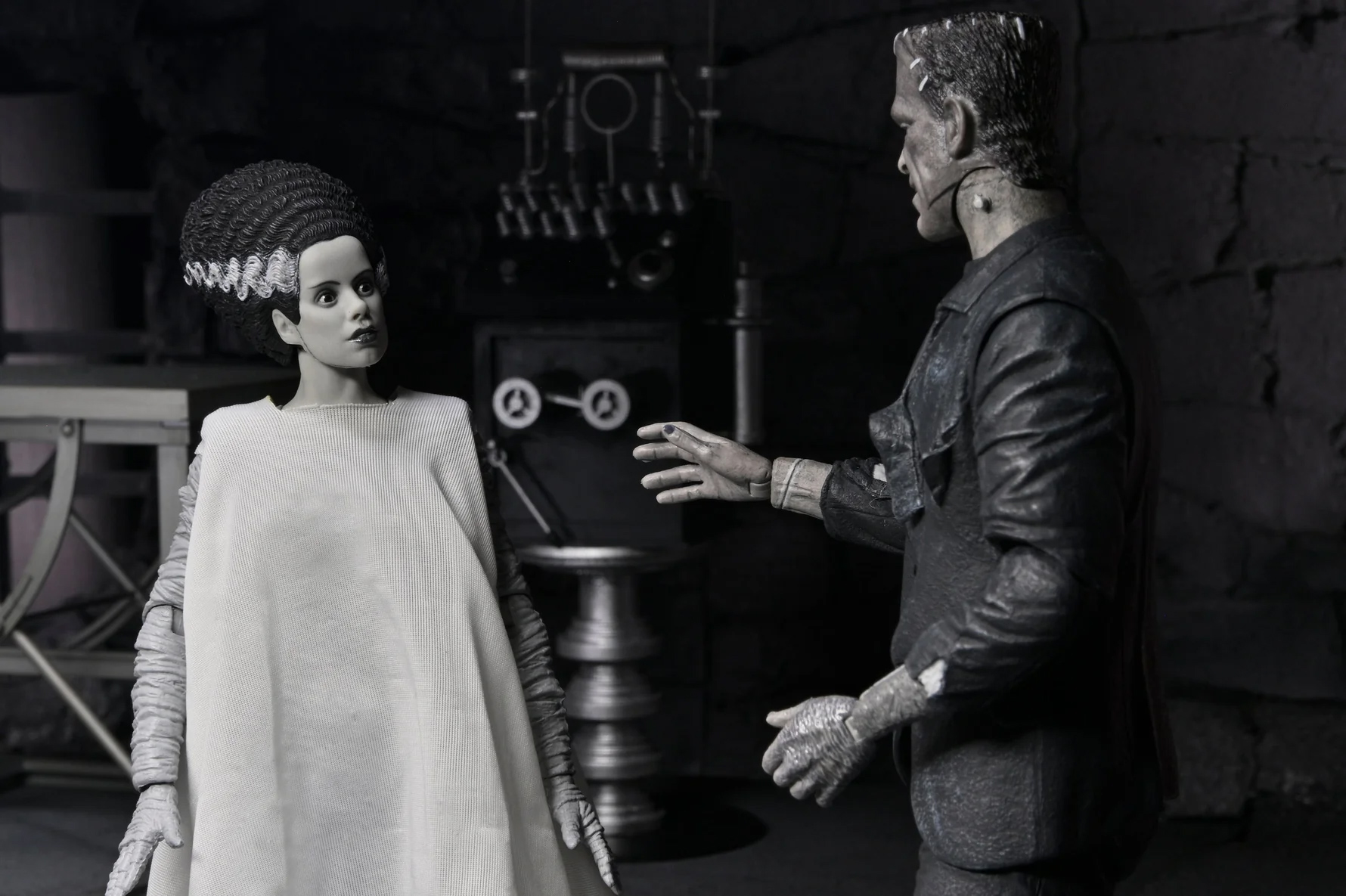 Action Figures A Noiva de Frankenstein 90 Anos em Preto e Branco
