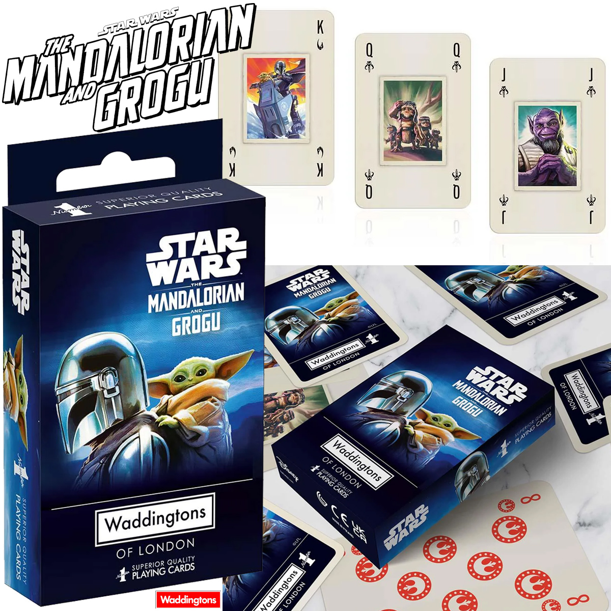 Baralho do Filme Star Wars O Mandaloriano e Grogu