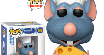 Boneco Pop! Chef Remy com Queijo do Filme Ratatouille (Pixar)