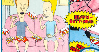 Cobertor de Lance Beavis and Butt-Head