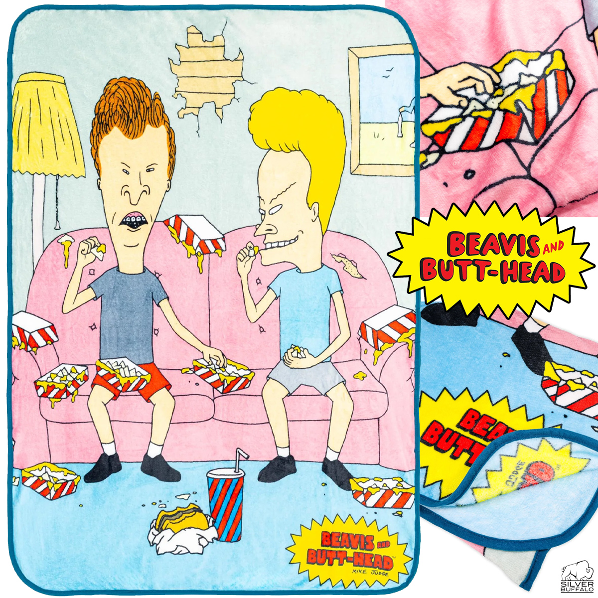 Cobertor de Lance Beavis and Butt-Head