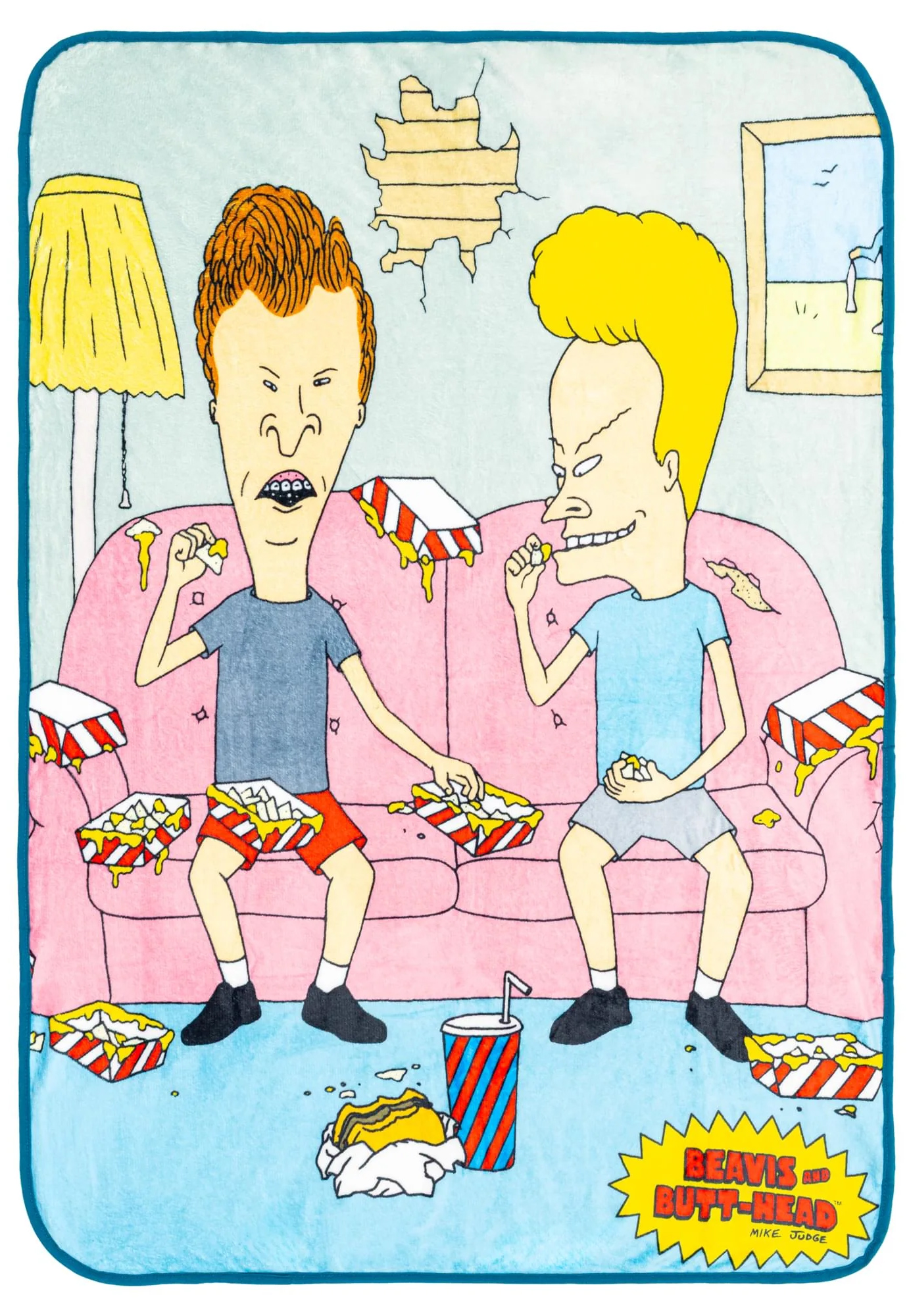 Cobertor de Lance Beavis and Butt-Head