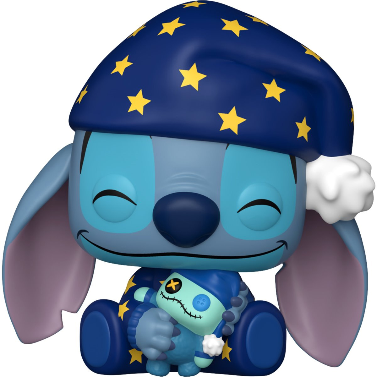 Boneco Pop! Stitch com Pijama de Estrelas Fosforescentes