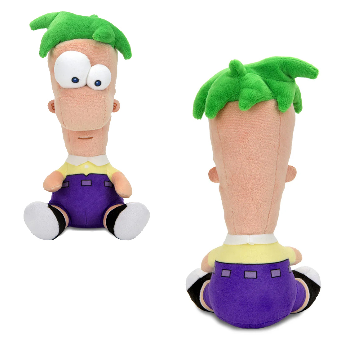 Bonecos de Pelúcia Phineas e Ferb Phunny (Kidrobot)