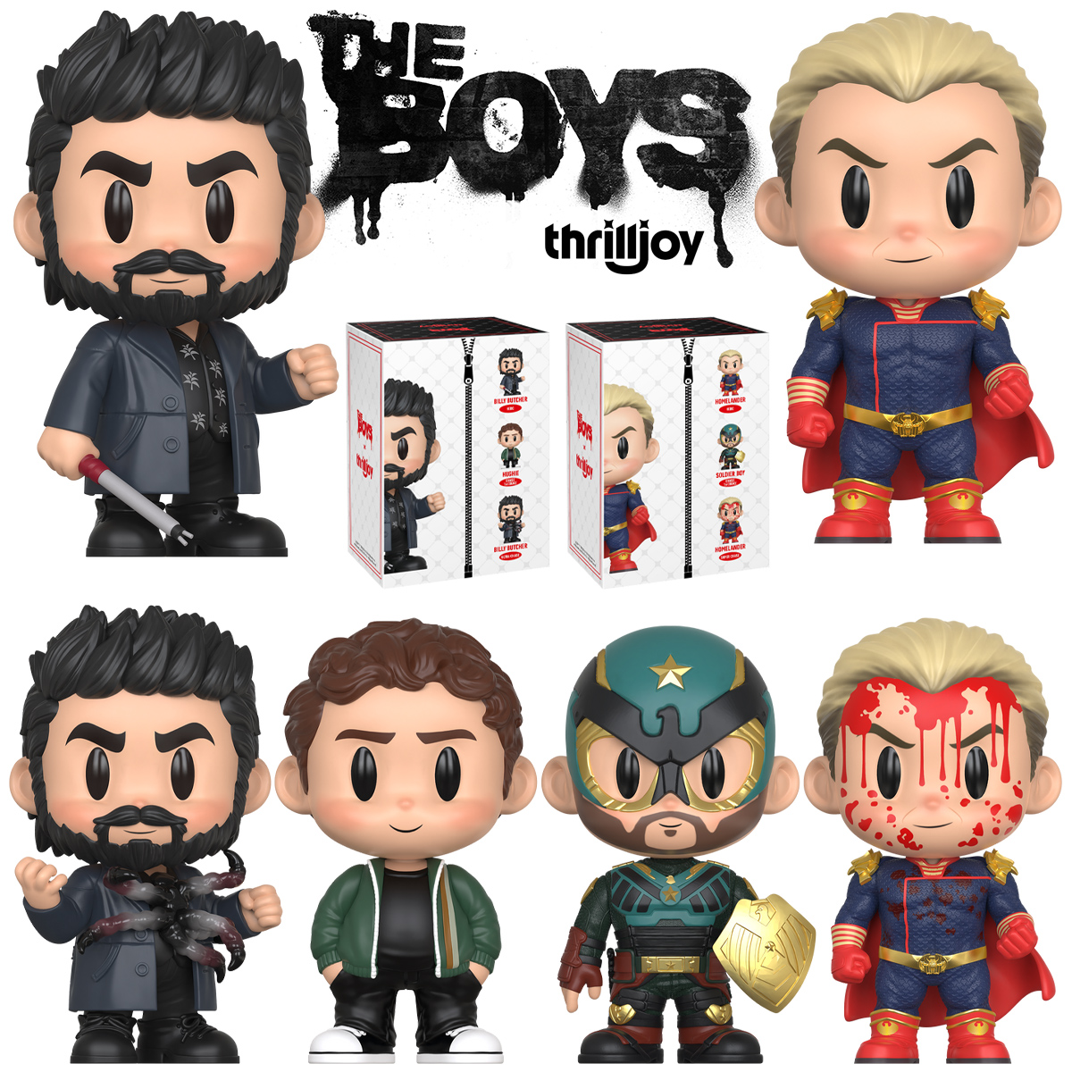 Bonecos Thrilljoy PIX! The Boys