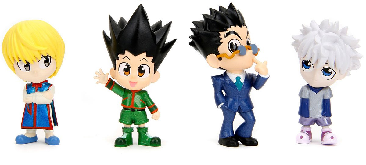 Mini-Figuras Hunter X Hunter MetalFigs de Metal Fundido