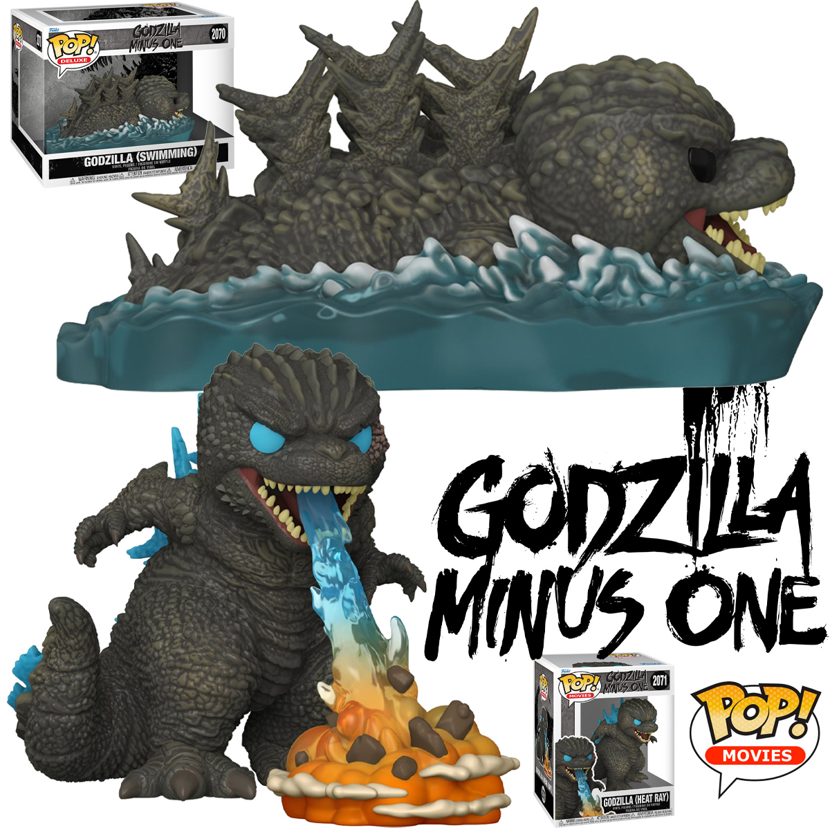 Bonecos Pop! Deluxe Godzilla Minus One